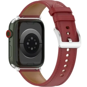 Kup Bizon Strap-Uhr Casual Apple Uhr 38/40/41mm/S10 42mm rot - BIZ6639 - {ean13} - Sklep Home Screen