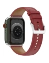 Kup Kožený pásek Bizon Strap Watch Casual do Apple Watch 38/40/41mm/S10 42mm červený - BIZ6639 - {ean13} - Sklep Home Screen