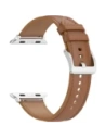 Kup Kožený pásek Bizon Strap Watch Casual do Apple Watch 44/45/46/49mm světle hnědý - BIZ6640 - {ean13} - Sklep Home Screen