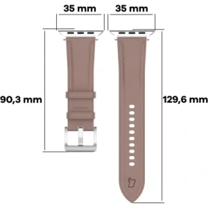 Kup Skórzany pasek Bizon Strap Watch Casual do Apple Watch 44/45/46/49mm różowy - BIZ6641 - {ean13} - Sklep Home Screen