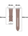 Kup Bizon Strap Watch Casual Apple Watch 44/45/46/49mm roz - BIZ6641 - {ean13} - Sklep Home Screen