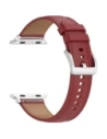 Kup Kožený pásek Bizon Strap Watch Casual do Apple Watch 44/45/46/49mm červený - BIZ6642 - {ean13} - Sklep Home Screen