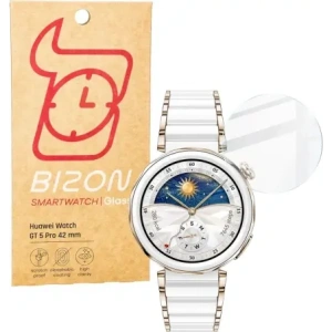 Kup Tvrzené sklo na obrazovku Bizon Glass Watch Clear pro Huawei Watch GT 5 Pro 42 mm - BIZ6643 - {ean13} - Sklep Home Screen
