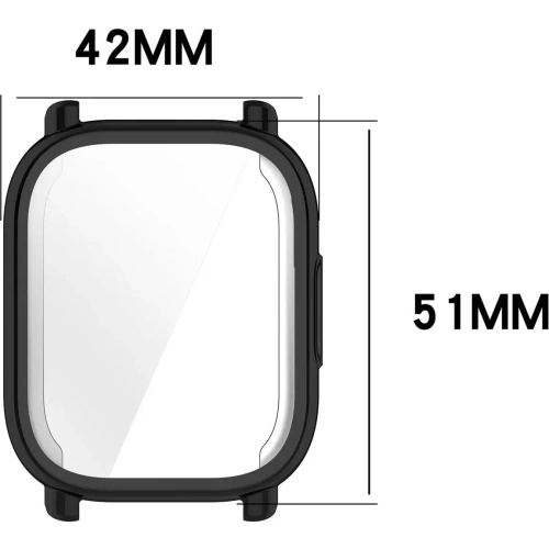 Kup Etui z osłoną ekranu Bizon Case Watch Felipe do Xiaomi Redmi Watch 5 Lite czarne - BIZ6644 - {ean13} - Sklep Home Screen