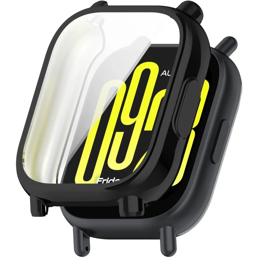 Etui z osłoną ekranu Bizon Case Watch Felipe do Xiaomi Redmi Watch 5 Lite czarne