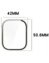 Kup Etui ze szkłem do zegarka Bizon Case+Glass Watch do Xiaomi Redmi Watch 5 Lite beżowe - BIZ6645 - {ean13} - Sklep Home Screen