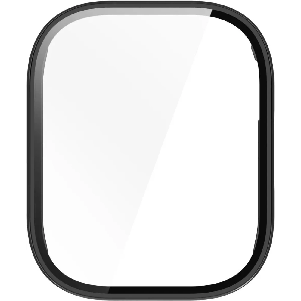 Etui ze szkłem do zegarka Bizon Case+Glass Watch do Xiaomi Redmi Watch 5 Lite czarne