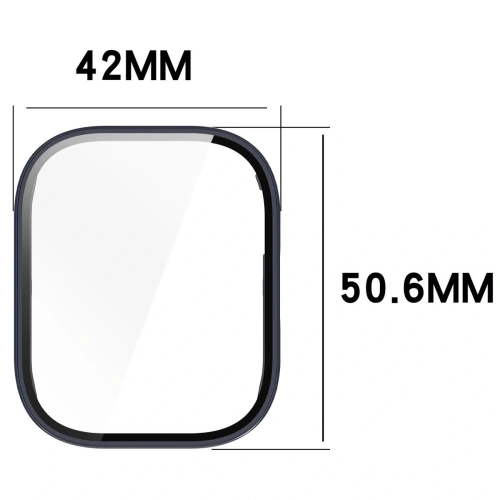 Kup Etui ze szkłem do zegarka Bizon Case+Glass Watch do Xiaomi Redmi Watch 5 Lite niebieskie - BIZ6647 - {ean13} - Sklep Home Screen