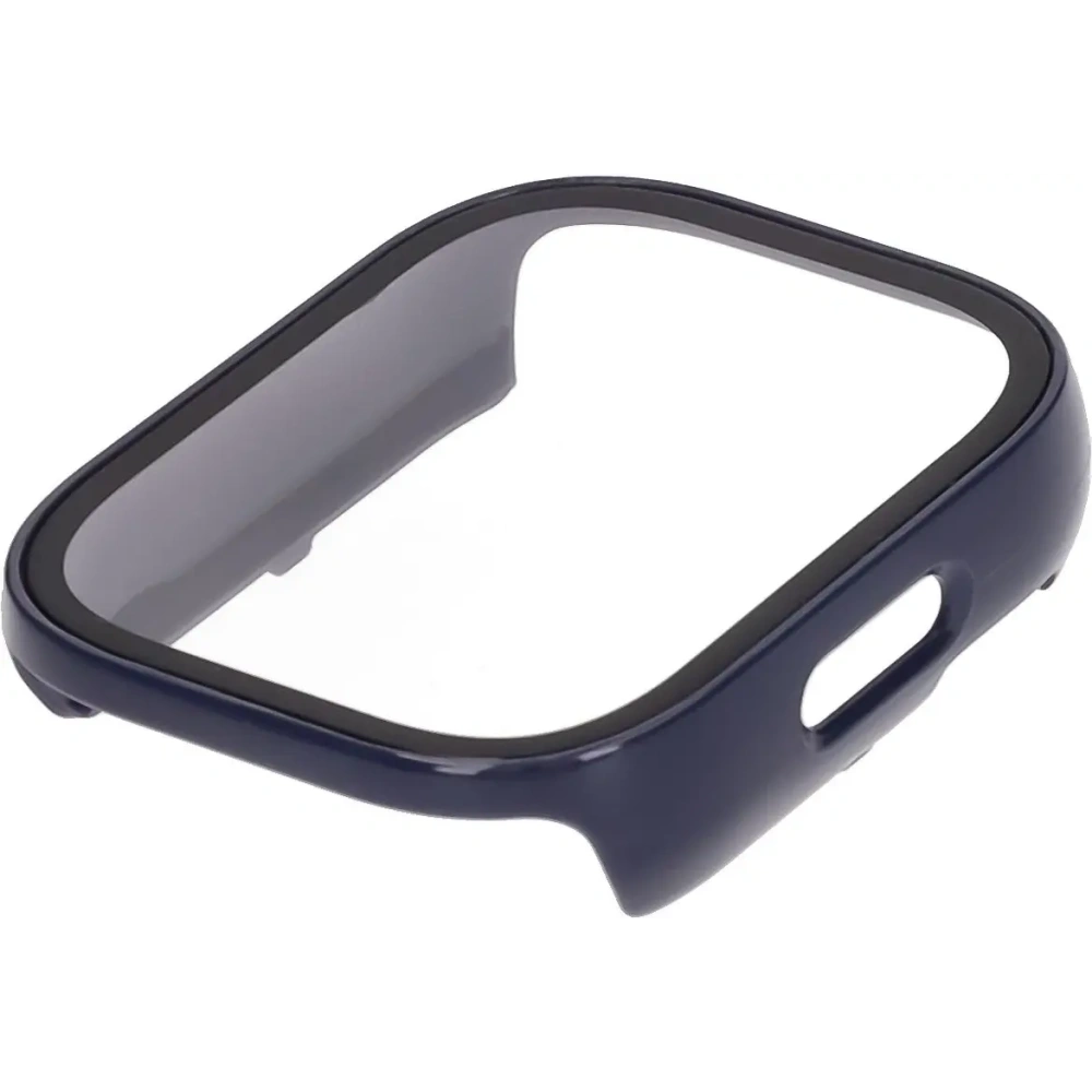 Etui ze szkłem do zegarka Bizon Case+Glass Watch do Xiaomi Redmi Watch 5 Lite niebieskie