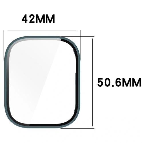 Kup Etui ze szkłem do zegarka Bizon Case+Glass Watch do Xiaomi Redmi Watch 5 Lite zielone - BIZ6649 - {ean13} - Sklep Home Screen
