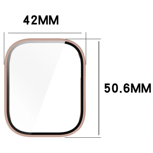 Kup Etui ze szkłem do zegarka Bizon Case+Glass Watch do Xiaomi Redmi Watch 5 Lite różowe - BIZ6650 - {ean13} - Sklep Home Screen