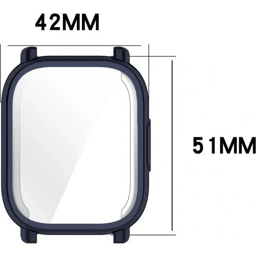 Kup Etui z osłoną ekranu Bizon Case Watch Felipe do Xiaomi Redmi Watch 5 Lite niebieskie - BIZ6651 - {ean13} - Sklep Home Screen