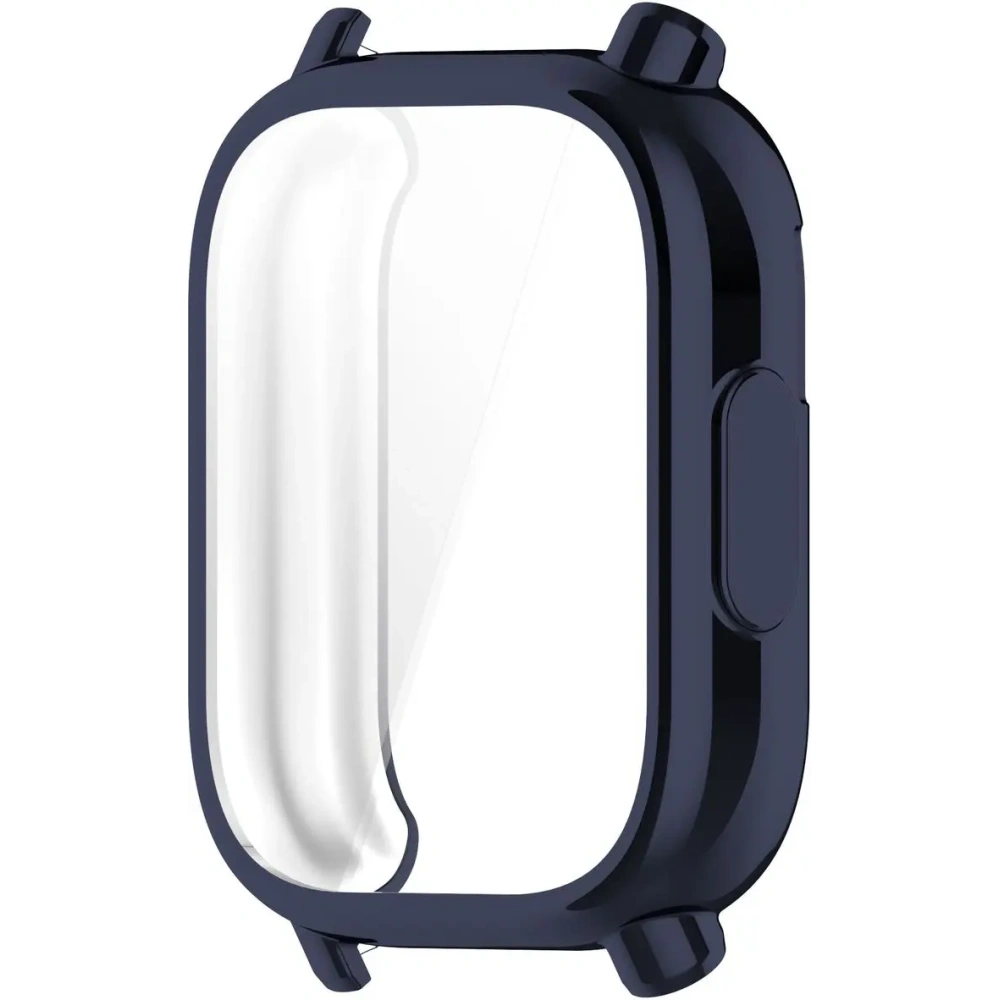 Etui z osłoną ekranu Bizon Case Watch Felipe do Xiaomi Redmi Watch 5 Lite niebieskie