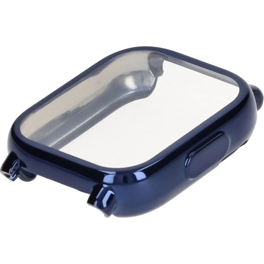 Etui z osłoną ekranu Bizon Case Watch Felipe do Xiaomi Redmi Watch 5 Lite niebieskie