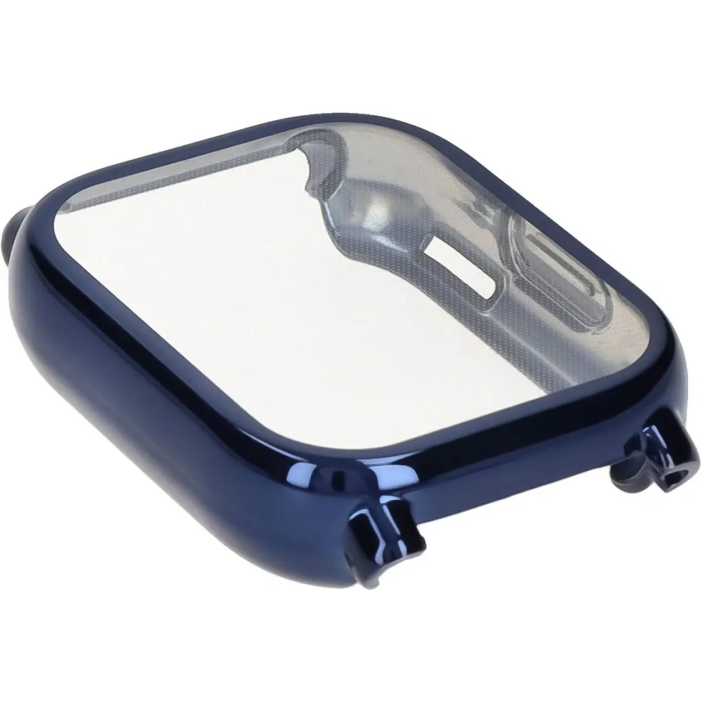 Etui z osłoną ekranu Bizon Case Watch Felipe do Xiaomi Redmi Watch 5 Lite niebieskie