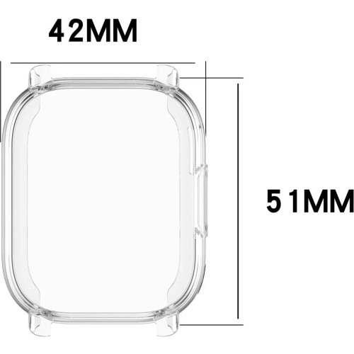 Kup Etui z osłoną ekranu Bizon Case Watch Felipe do Xiaomi Redmi Watch 5 Lite przeźroczyste - BIZ6652 - {ean13} - Sklep Home Screen