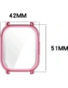Kup Etui z osłoną ekranu Bizon Case Watch Felipe do Xiaomi Redmi Watch 5 Lite różowe - BIZ6654 - {ean13} - Sklep Home Screen