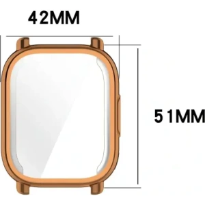 Bizon Case Watch Felipe Xiaomi Redmi Watch 5 Lite rózsaarany