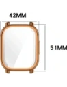 Kup Etui z osłoną ekranu Bizon Case Watch Felipe do Xiaomi Redmi Watch 5 Lite różowozłote - BIZ6655 - {ean13} - Sklep Home Screen