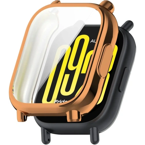 Kup Etui z osłoną ekranu Bizon Case Watch Felipe do Xiaomi Redmi Watch 5 Lite różowozłote - BIZ6655 - {ean13} - Sklep Home Screen