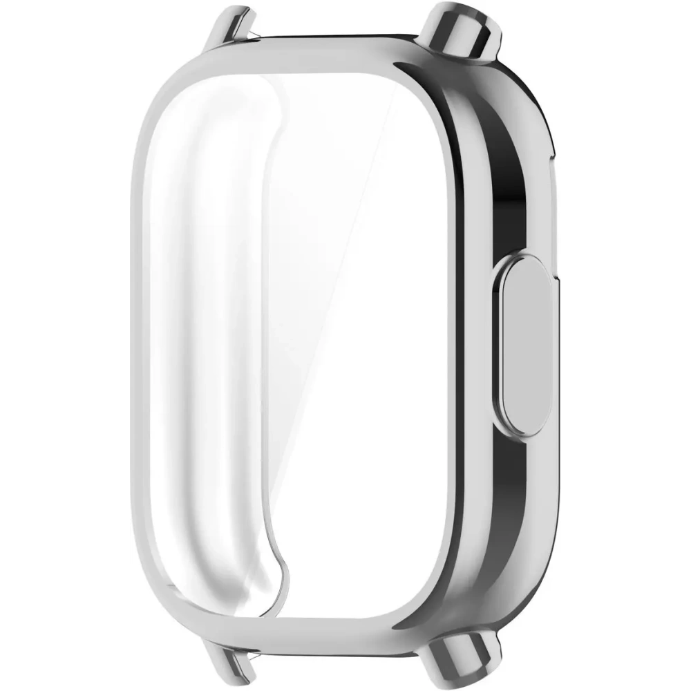 Etui z osłoną ekranu Bizon Case Watch Felipe do Xiaomi Redmi Watch 5 Lite srebrne