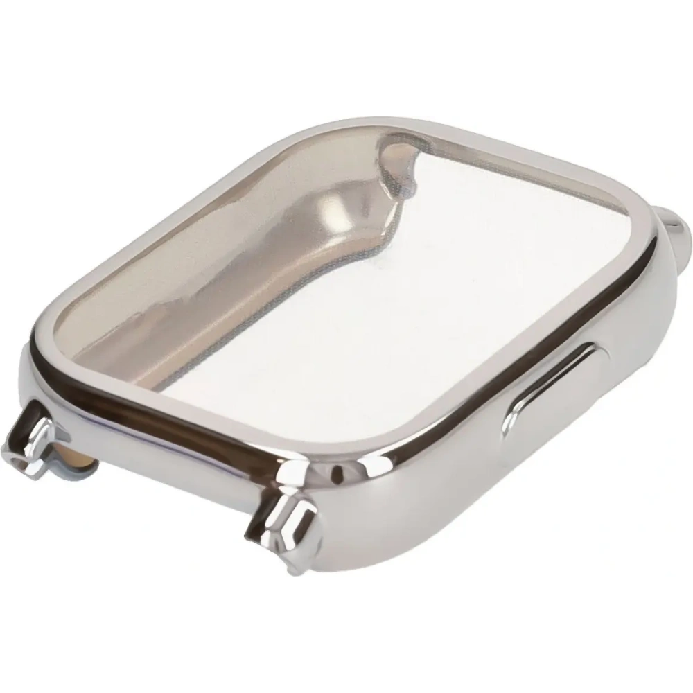 Etui z osłoną ekranu Bizon Case Watch Felipe do Xiaomi Redmi Watch 5 Lite srebrne