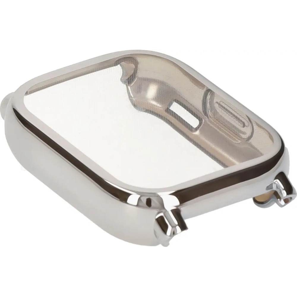 Etui z osłoną ekranu Bizon Case Watch Felipe do Xiaomi Redmi Watch 5 Lite srebrne