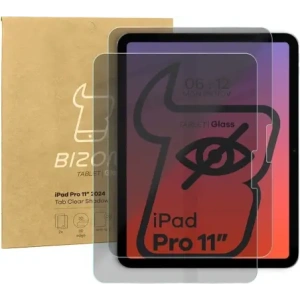 Kup Prywatyzujące szkło hartowane Bizon Glass Tab Clear Shadow do iPad Pro 11 2024 [2 PACK] - BIZ6657 - {ean13} - Sklep Home Screen