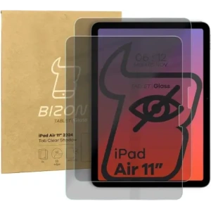 Kup Prywatyzujące szkło hartowane Bizon Glass Tab Clear Shadow do iPad Air 11" M2 6 gen. 2024 [2 PACK] - BIZ6658 - {ean13} - Sklep Home Screen
