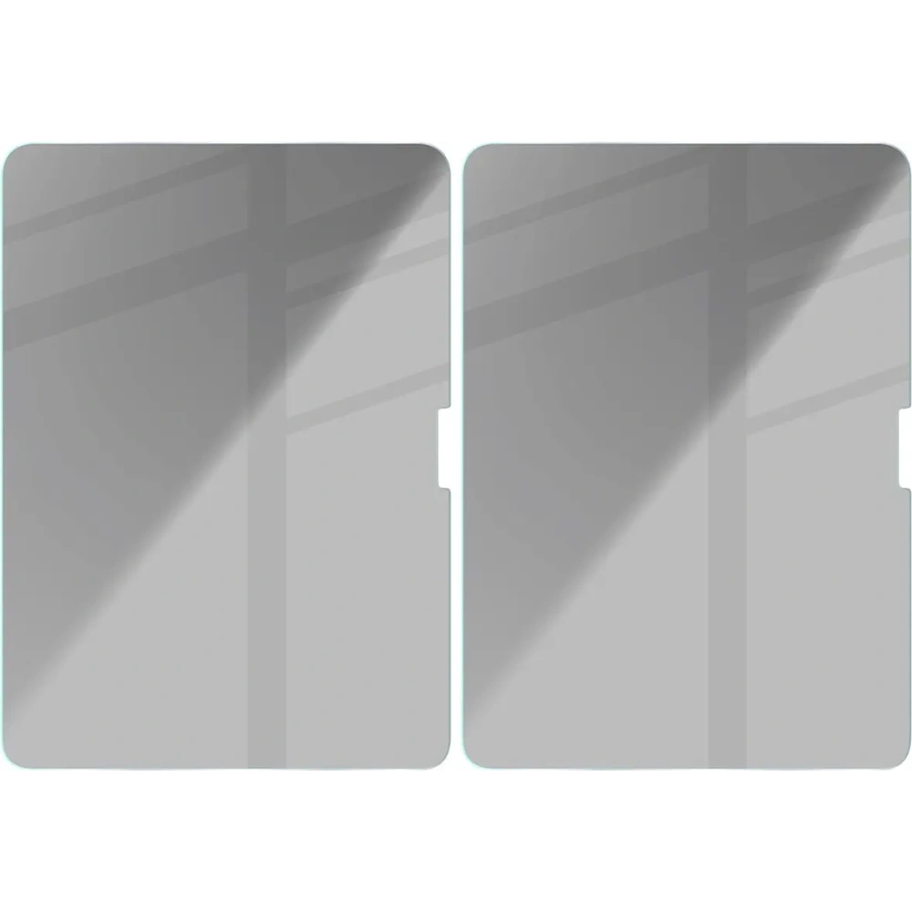 Prywatyzujące szkło hartowane Bizon Glass Tab Clear Shadow do iPad Air 11" M2 6 gen. 2024 [2 PACK]