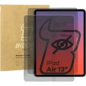Kup Bizon Glass Tab Clear Shadow Apple iPad Air 13" M2 2024 [2 PACK] - BIZ6659 - {ean13} - Sklep Home Screen