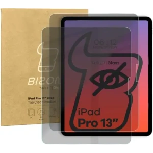 Kup Bizon Glass Tab Clear Shadow Apple iPad Pro 13 2024 [2 CSOMAG] - BIZ6660 - {ean13} - Sklep Home Screen