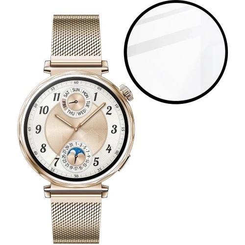 Kup Sklo hybridní Bizon Glass Watch Edge Hybrid pro Huawei Watch GT 5 41 mm černé - BIZ6661 - {ean13} - Sklep Home Screen