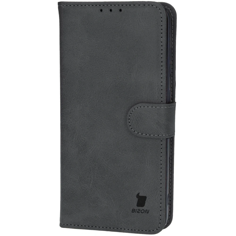 Etui z klapką Bizon Case Pocket do Samsung Galaxy S24 FE czarne