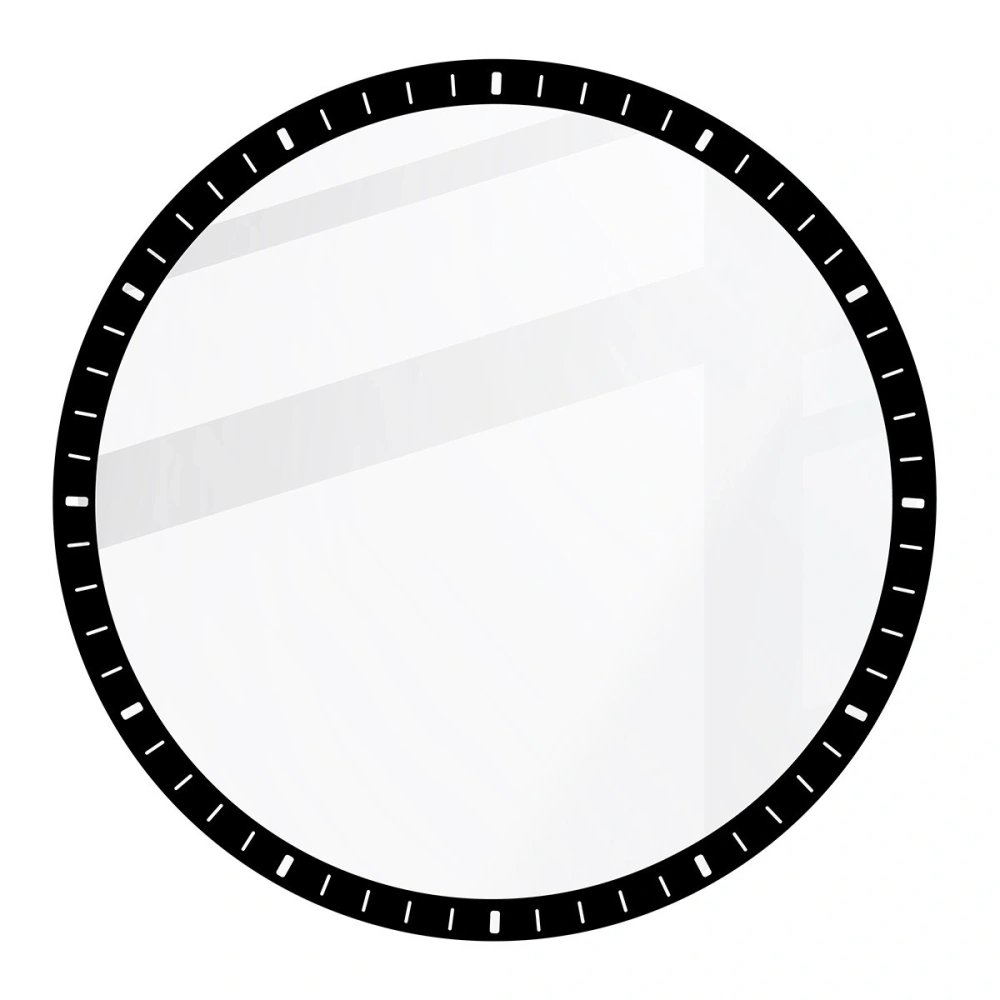 Szkło hybrydowe Bizon Glass Watch Edge Hybrid do Huawei Watch GT 5 46 mm czarne