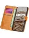 Kup Etui z klapką Bizon Case Pocket do Samsung Galaxy S24 FE brązowe - BIZ6665 - {ean13} - Sklep Home Screen