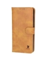 Kup Etui z klapką Bizon Case Pocket do Samsung Galaxy S24 FE brązowe - BIZ6665 - {ean13} - Sklep Home Screen