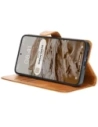 Kup Etui z klapką Bizon Case Pocket do Samsung Galaxy S24 FE brązowe - BIZ6665 - {ean13} - Sklep Home Screen