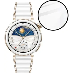 Kup Szkło hybrydowe Bizon Glass Watch Edge Hybrid do Huawei Watch GT 5 Pro 42 mm czarne - BIZ6667 - {ean13} - Sklep Home Screen