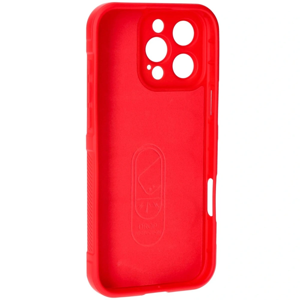 Pancerne etui Bizon Case Tur do Apple iPhone 16 Pro Max czerwone