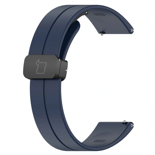 Kup Silikonowy pasek Bizon Strap Watch Silicone 22 mm do smartwatcha granatowy - BIZ6670 - {ean13} - Sklep Home Screen