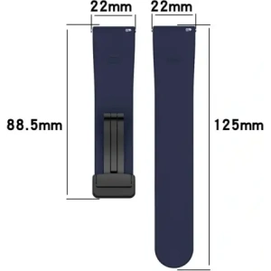 Kup Silikonový pásek Bizon Strap Watch Silicone 22 mm pro smartwatch modrý - BIZ6670 - {ean13} - Sklep Home Screen