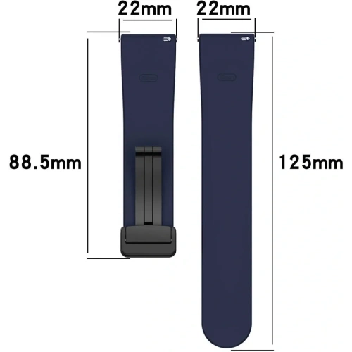 Kup Bizon Szíj Óra Szilikon 22 mm sötétkék - BIZ6670 - {ean13} - Sklep Home Screen