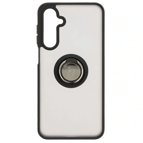Kup Etui s úchopem na prst Bizon Case Hybrid Ring do Samsung Galaxy A16 4G/5G kouřové s černým rámem - BIZ6674 - {ean13} - Sklep Home Screen