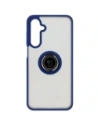 Kup Bizon Case Hybrid Ring Samsung Galaxy A16 4G/5G fumuriu cu un cadru albastru închis - BIZ6675 - {ean13} - Sklep Home Screen