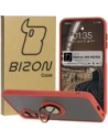 Kup Bizon Case Hybrid Ring Samsung Galaxy A16 4G/5G fumurie cu un cadru roșu - BIZ6677 - {ean13} - Sklep Home Screen