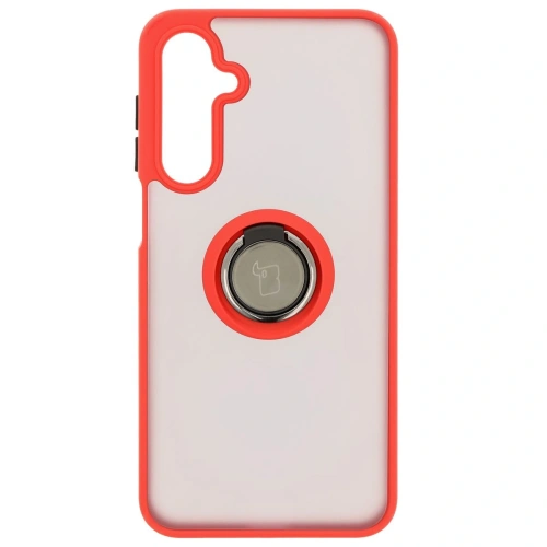 Kup Bizon Case Hybrid Ring Samsung Galaxy A16 4G/5G fumurie cu un cadru roșu - BIZ6677 - {ean13} - Sklep Home Screen