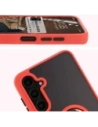 Kup Etui s úchytem na prst Bizon Case Hybrid Ring do Samsung Galaxy A16 4G/5G kouřové s červeným rámem - BIZ6677 - {ean13} - Sklep Home Screen