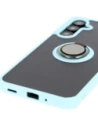 Kup Bizon Case Hybrid Ring Samsung Galaxy A16 4G/5G fumuriu cu un cadru de culoare albastră deschisă - BIZ6678 - {ean13} - Sklep Home Screen