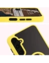 Kup Bizon Case Hybrid Ring Samsung Galaxy A16 4G/5G fumuriu cu un cadru galben - BIZ6679 - {ean13} - Sklep Home Screen